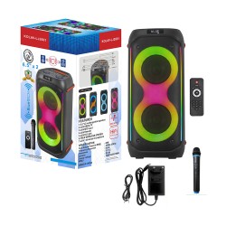 Ailiang Portable Wireless Karaoke Speaker KOLAV-LJ2601 with Mic Black Ailiang Portable Wireless Karaoke Speaker KOLAV-LJ2601 with Mic Black